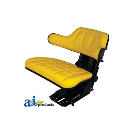 A & I Products Wrap Around Back w/ Arms, YLW 21" x17.5" x12.5" A-W316YL